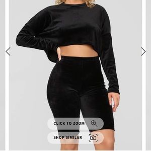 My Love For You Lounge Set - Black